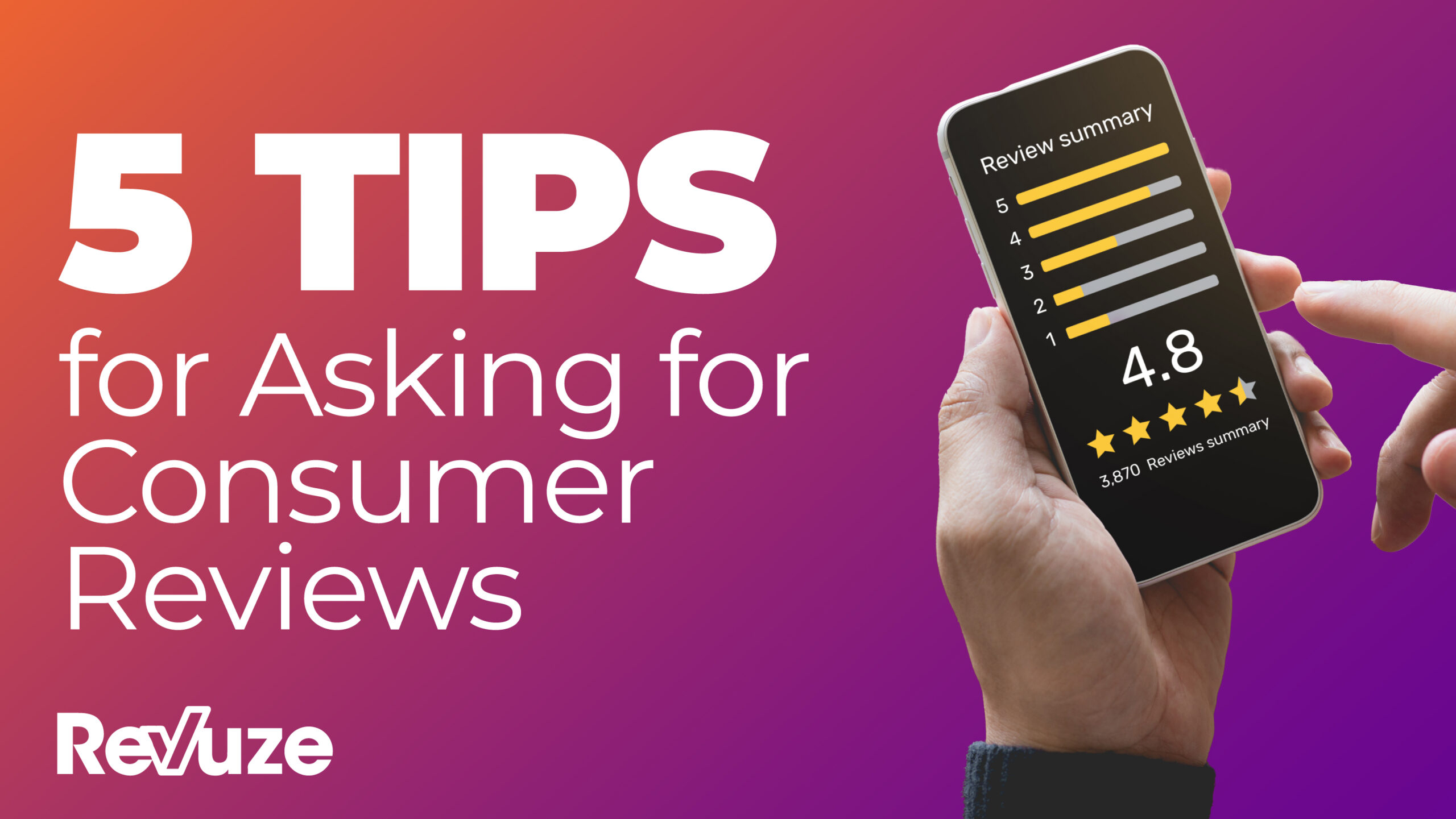 5 Tips for Asking for Consumer Reviews