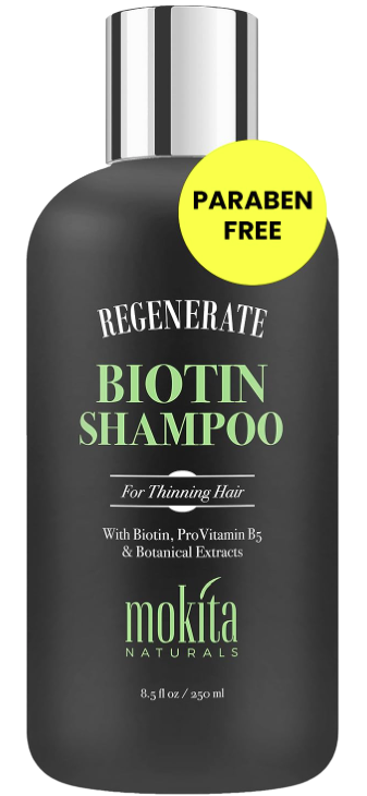 Mokita Naturals Hair Thickening Shampoo & Biotin Shampoo for Hair Volumizing Shampoo