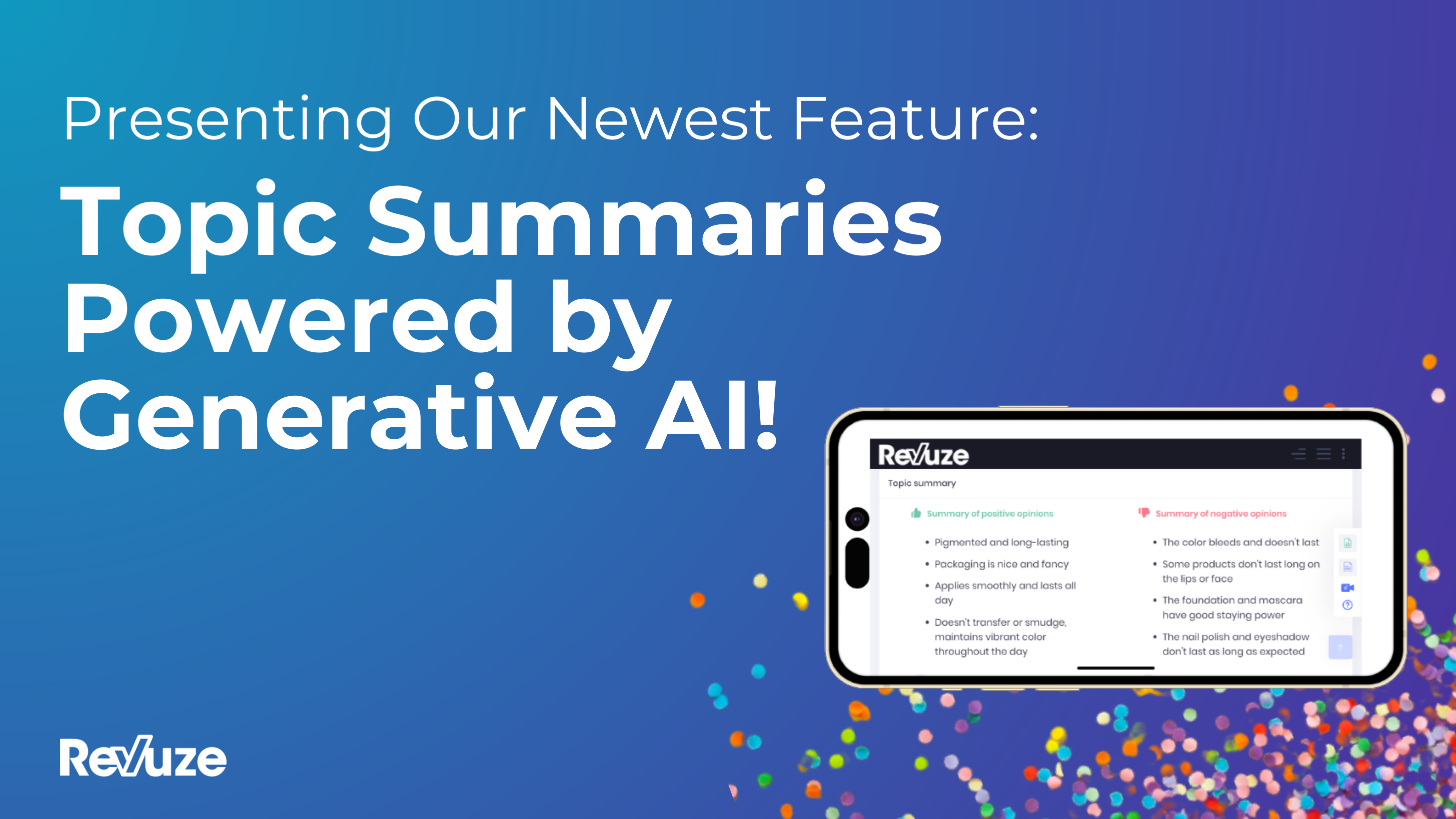 Presenting Our Newest Feature: Topic Summaries Powered by Generative AI